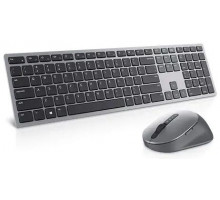 Беспроводная клавиатура и мышь Dell Keyboard+mouse KM7321W Premier; Wireless, для нескольких устройств