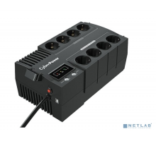 ИБП CyberPower BS450E ИБП {Line-Interactive, 450VA/270W USB, (4+4 EURO)}