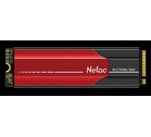 Ssd накопитель Netac SSD N950E Pro 2TB PCIe 3 x4 M.2 2280 NVMe 3D NAND, R/W up to 3500/3000MB/s, TBW 1600TB, 2048MB DRAM buffer, with heat sink, 5y wty