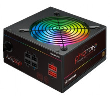 Блок питания Chieftec CTG-650C-RGB (ATX 2.3, 650W, >85 efficiency, Active PFC, RGB Rainbow 120mm fan, Cable Management) Retail
