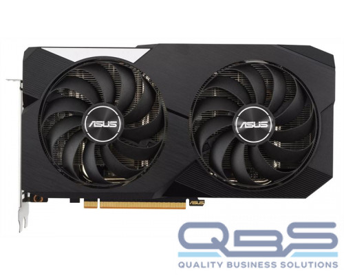 Видеокарта ASUS DUAL-RX6600-8G/RX6600,HDMI,DP*3,8G D6; 90YV0GP0-M0NA00 купить QBS.ru
