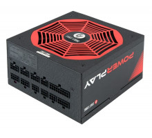 Блок питания Chieftec CHIEFTRONIC PowerPlay GPU-1200FC (ATX 2.3, 1200W, 80 PLUS PLATINUM, Active PFC, 140mm fan, Full Cable Management, LLC design, Japanese capacitors) Retail