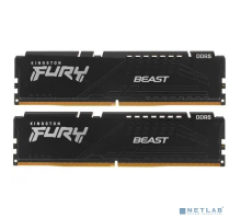 Модуль памяти Kingston DDR5 64GB Kit (2x32Gb) 5200 MT/s CL40 KF552C40BBK2-64