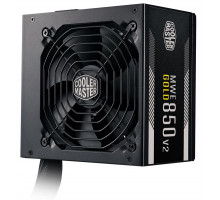 Блок питания Cooler Master MWE Gold 850 V2, 850W, ATX, 120mm, 24pin, 12xSATA, 4xPCI-E(6+2), APFC, 80+ Gold