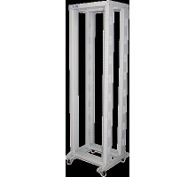  Стойка двухрамная 42U, 600x800, серая