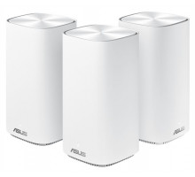 Роутер ASUS CD6(3-PK)//3 access point, 802.11 a/b/g/n/ac, до 400 + 867Mbps, 2,4 + 5 gGz, white ; 90IG05S0-BO9420