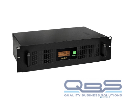 ИБП Exegate EX293850RUS ИБП ExeGate ServerRM UNL-1000.LCD.AVR.2SH.3C13.USB.2U <1000VA/650W, Color LCD, AVR, 2*Schuko+3*C13, USB, 2U, установка в стойку, Black> купить QBS.ru