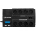 Источник бесперебойного питания Cyberpower BR1000ELCD Line-Interactive 1000VA/600W USB/RJ11/45 (4+4 EURO) купить QBS.ru