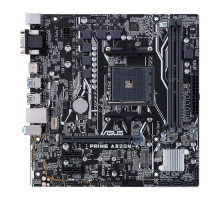 Материнская плата ASUS PRIME A320M-K, Socket AM4, A320, 2*DDR4, D-Sub+HDMI, SATA3 + RAID, Audio, Gb LAN, USB 3.0*6, USB 2.0*6, COM*1 header (w/o cable), mATX ; 90MB0TV0-M0EAY0, 3 year
