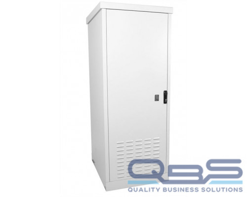Шкаф уличный всепогодный напольный 12U (Ш700  Г600), две двери купить QBS.ru