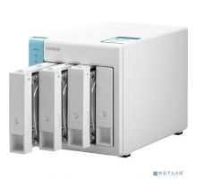 Дисковый массив QNAP D4 (Rev. B) NAS, 4 Hot-Swap tray w/o HDD. Quad core CPU AL-214 1.7GHz, 2 GB DDR3, 2xGbE, 2xUSB 3.2 USB 3.2 Gen 1 
