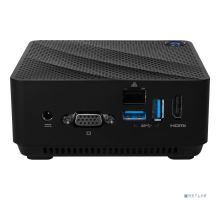 Компьютер Неттоп MSI Cubi N JSL-043BRU slim PS N6000 (1.1) UHDG noOS GbitEth WiFi BT 65W черный