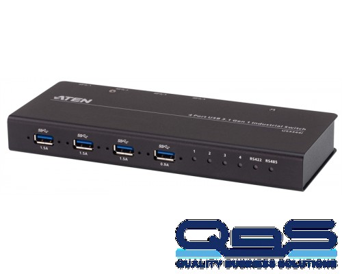 Usb коммутатор ATEN 4 x 4 USB 3.2 Gen 1 Industrial Hub Switch купить QBS.ru