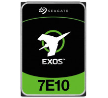 Жесткий диск HDD SATA Seagate 10Tb, ST10000NM017B, Exos 7E10, 7200 rpm, 256Mb buffer 512e/4KN, 1 year (analog ST10000NM001G)