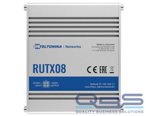 Маршрутизатор промышленный Teltonika Networks RUTX08 купить QBS.ru