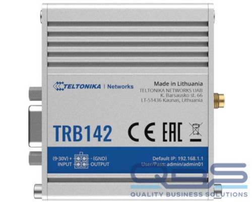 Модем Teltonika Networks TRB142 купить QBS.ru
