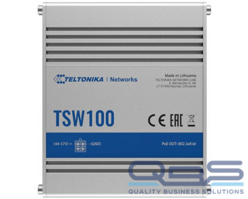 Коммутатор промышленный неуправляемый Teltonika Networks TSW100 купить QBS.ru