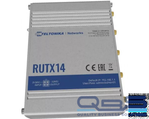 Маршрутизатор промышленный Teltonika Networks RUTX14 купить QBS.ru