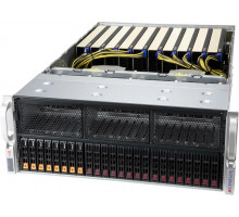 Шасси серверное Supermicro SuperServer 4U 420GP-TNR noCPU(2)3rd Gen Xeon Scalable/TDP 270W/no DIMM(32)/ SATARAID HDD(16)SFF/2x1GbE/4x2000W