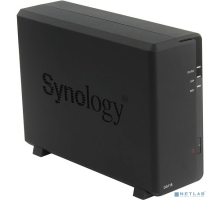 Дисковый массив Synology DS118 Сетевое хранилище 1xHDD DC1,4GhzCPU/1Gb,  SATA(3,5)/2xUSB3.0/1GigEth/iSCSI/2xIPcam(upto 15)/1xPS