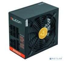 Блок питания Блок питания Chieftec Silicon SLC-850C (ATX 2.3, 850W, 80 PLUS BRONZE, Active PFC, 140mm fan, Full Cable Management) Retail