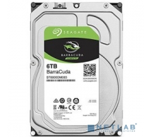Жесткий диск 6TB Seagate BarraCuda (ST6000DM003) {Serial ATA III, 5400 rpm, 256mb buffer}