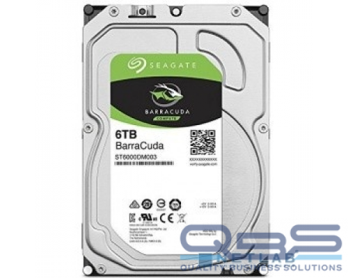 Жесткий диск 6TB Seagate BarraCuda (ST6000DM003) {Serial ATA III, 5400 rpm, 256mb buffer} купить QBS.ru