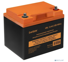 батареи Exegate EX285666RUS Аккумуляторная батарея ExeGate HRL 12-45 (12V 45Ah, под болт М6)