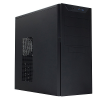 Корпус MidiTower Powerman BA833BK PM-600ATX-F U3.0*2+A(HD) Mid-ATX