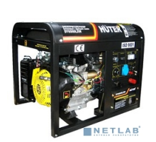 Huter Генераторы Huter DY6500LXW 64/1/18 Электрогенератор {с колёсами и аккум четырехтактный,5000Вт, 220В/50Гц,81Дб,принудит охлаждение,бак 22 л,расход бенз 374 г/кВтч,расход масла 6,8 г/кВтч,габариты700х535х570 74кг}
