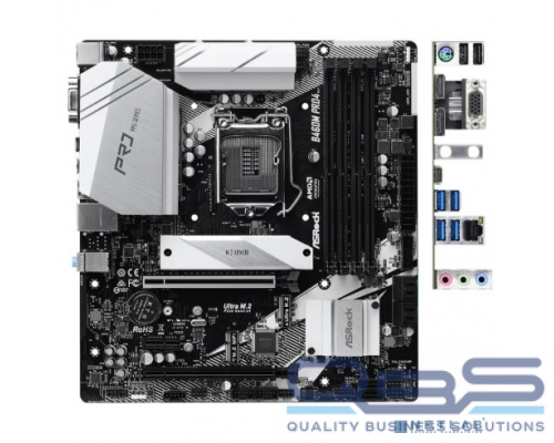 Материнская плата Asrock B460M PRO4 {LGA1200, Intel B460, ATX} BOX купить QBS.ru
