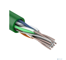 Кабель Rexant (01-0072) Кабель U/UTP, CAT 6, нг(А)-HFLTx 4х2х0,575 мм, 23AWG, внутренний, зеленый Rexant