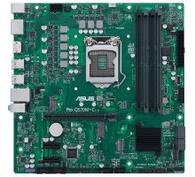 Материнская плата ASUS PRO Q570M-C/CSM, LGA1200, Q570, 4*DDR4, DP+HDMI, SATA6, Audio, USB 3.2*7, LPT*1 header (w/o cable), COM*2 header (w/o cable), mATX ;90MB1700-M0EAYC