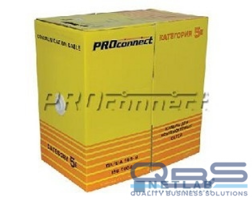 Кабель Proconnect (01-0152) Кабель FTP CAT5e 4 пары (305м) 0.51 мм купить QBS.ru