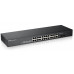 Коммутатор Zyxel GS1100-24, 24xGE, 2xSFP, rack 19, бесшумный купить QBS.ru
