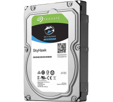 Жесткий диск HDD SATA Seagate 8Tb, SkyHawk Surveillance, 7200 rpm, 256Mb buffer, ST8000VX004, 1 year