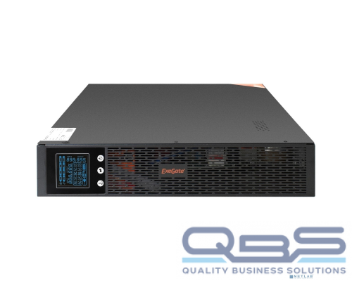 ИБП Exegate EP285645RUS ИБП Pure Sine Wave ExeGate SinePower UHB-3000.LCD.AVR.C13.RJ.USB.2U <3000VA/2400W, LCD, AVR, 8*IEC-C13, RJ45/11, USB, Rackmount 2U/Tower, Black> купить QBS.ru