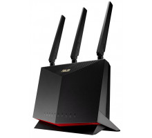 Роутер ASUS 4G-AC86U// 802.11 a/b/g/n/ac, LTE, 800 + 1733Мb/s, 2,4 + 5 gGz, 2  LTE, 2 antenna + 1 internal Wi-FI, USB, GBT LAN ; 90IG05R0-BM9100