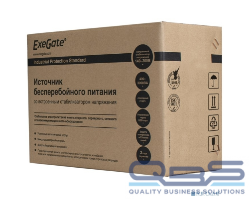 ИБП Exegate EP285484RUS ИБП ExeGate SpecialPro Smart LLB-1000.LCD.AVR.C13.RJ.USB <1000VA/650W, LCD, AVR, 6*IEC-C13, RJ45/11, USB, black> купить QBS.ru