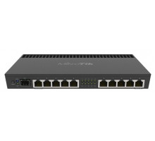 Маршрутизатор MikroTik RouterBOARD 4011iGS+ with Annapurna Alpine AL21400 Cortex A15 CPU (4-cores, 1.4GHz per core), 1GB RAM, 10xGbit LAN, 1xSFP+ port, RouterOS L5, desktop case, rackmount ears, PSU