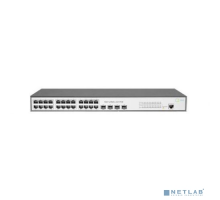 Сетевое оборудование SNR-S2982G-24T-POE Управляемый гигабитный POE коммутатор уровня 2, 24 порта 10/100/1000Base-T с поддержкой POE, 4 порта 100/1000BASE-X (SFP), бюджет POE 185W