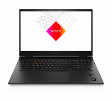 Ноутбук без сумки HP 17-ck1019ci OMEN Cybug 22C1 Core i7-12700H 16GB DDR5 2DM 4800 | 1TB PCIe 4x4 | NV GF RTX 3060 6GB VRAM | 17.3 FHD Antiglare IPS 300 nits DOS 3.0 Shadow Black 1y,KB Eng/Rus