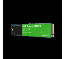 Твердотельный накопитель Western Digital SSD Green SN350 NVMe 1Tb M2.2280 WDS100T3G0C, 1 year