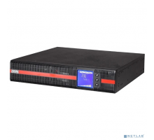 ИБП PowerCom Macan MRT-6000 UPS {On-Line, 6000VA / 6000W, Rack/Tower, Клеммная колодка, LCD, Serial+USB, SNMPslot, подкл. доп. батарей}{1096364}