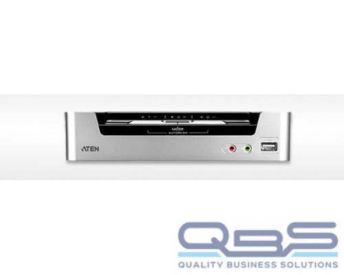 Переключатель электронный ATEN 2-Port USB HDMI/Audio KVMP™ Switch купить QBS.ru
