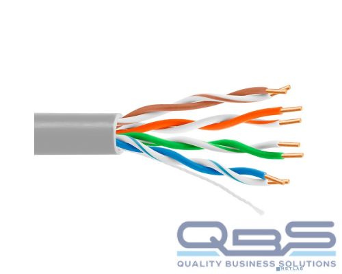 Кабель 5bites US5505-305C Кабель  UTP / SOLID / 5E / 24AWG / COPPER / PVC / 305M купить QBS.ru