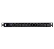 Панель рспределения питания ATEN PE0212 1U 16A 12Port Basic PDU