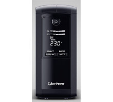 Источник бесперебойного питания Cyberpower VP700ELCD Line-Interactive 700VA/390W USB/RS-232/RJ11/45  (4 EURO)