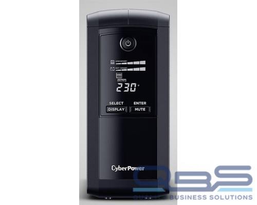 Источник бесперебойного питания Cyberpower VP700ELCD Line-Interactive 700VA/390W USB/RS-232/RJ11/45  (4 EURO) купить QBS.ru