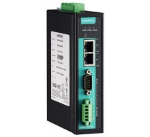  Ethernet сервер последовательных интерфейсов, 1xRS-232/422/485, с каскадированием (2xEthernet, 2 IP-адреса), защита от перенапряжения 1 кВ, 0...+60С
